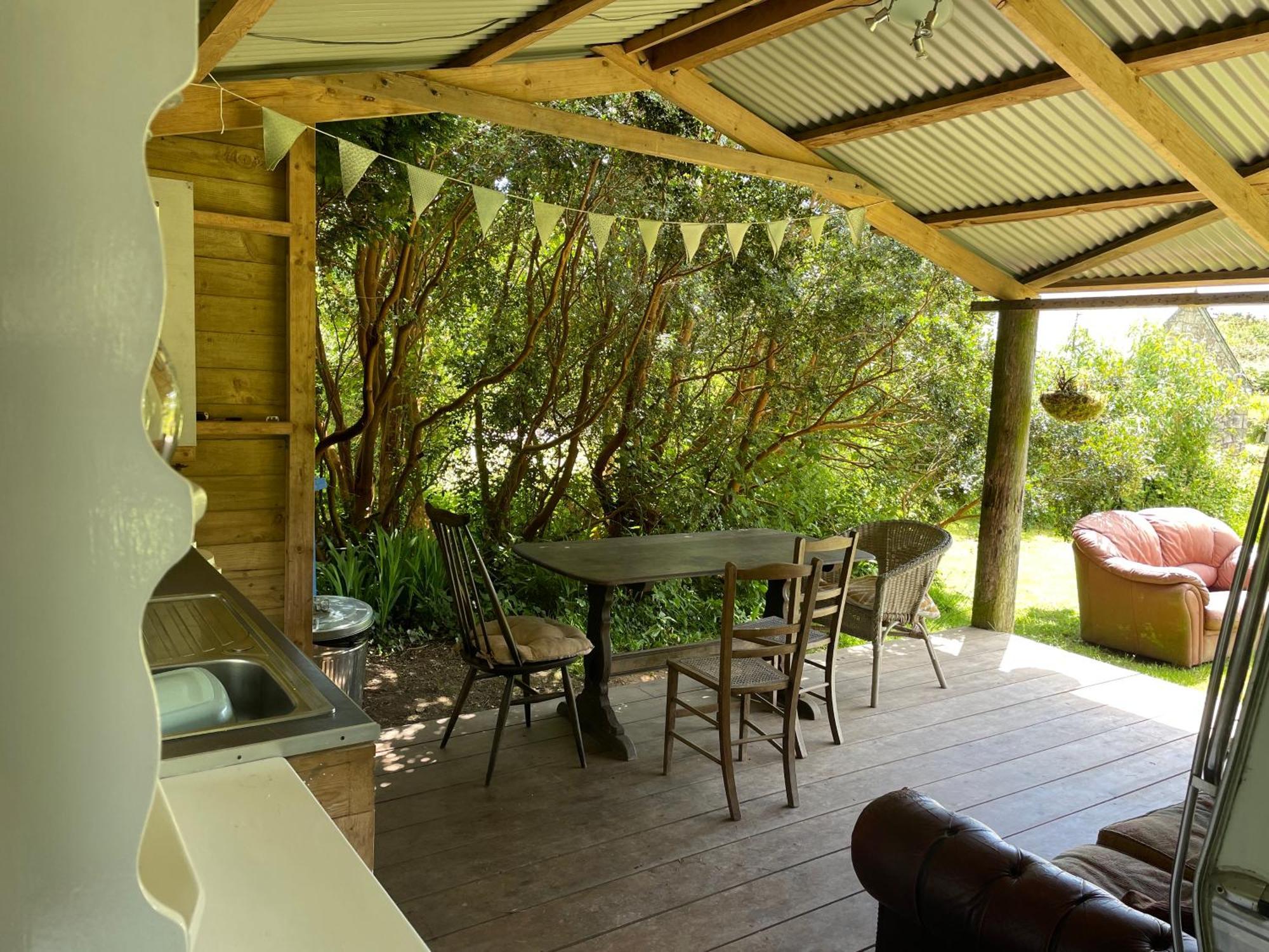 The Quarry Caravan Falmouth Exterior foto